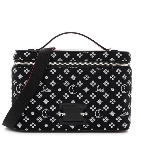 Louboutin: Loubinthesky Kypipouch Calfskin Messenger Tote Crossbody Bag - Picture 16 of 17